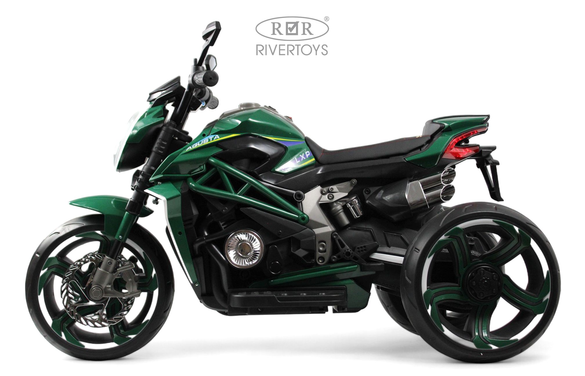 Электромобиль RIVERTOYS C111MC-GREEN - фото 2