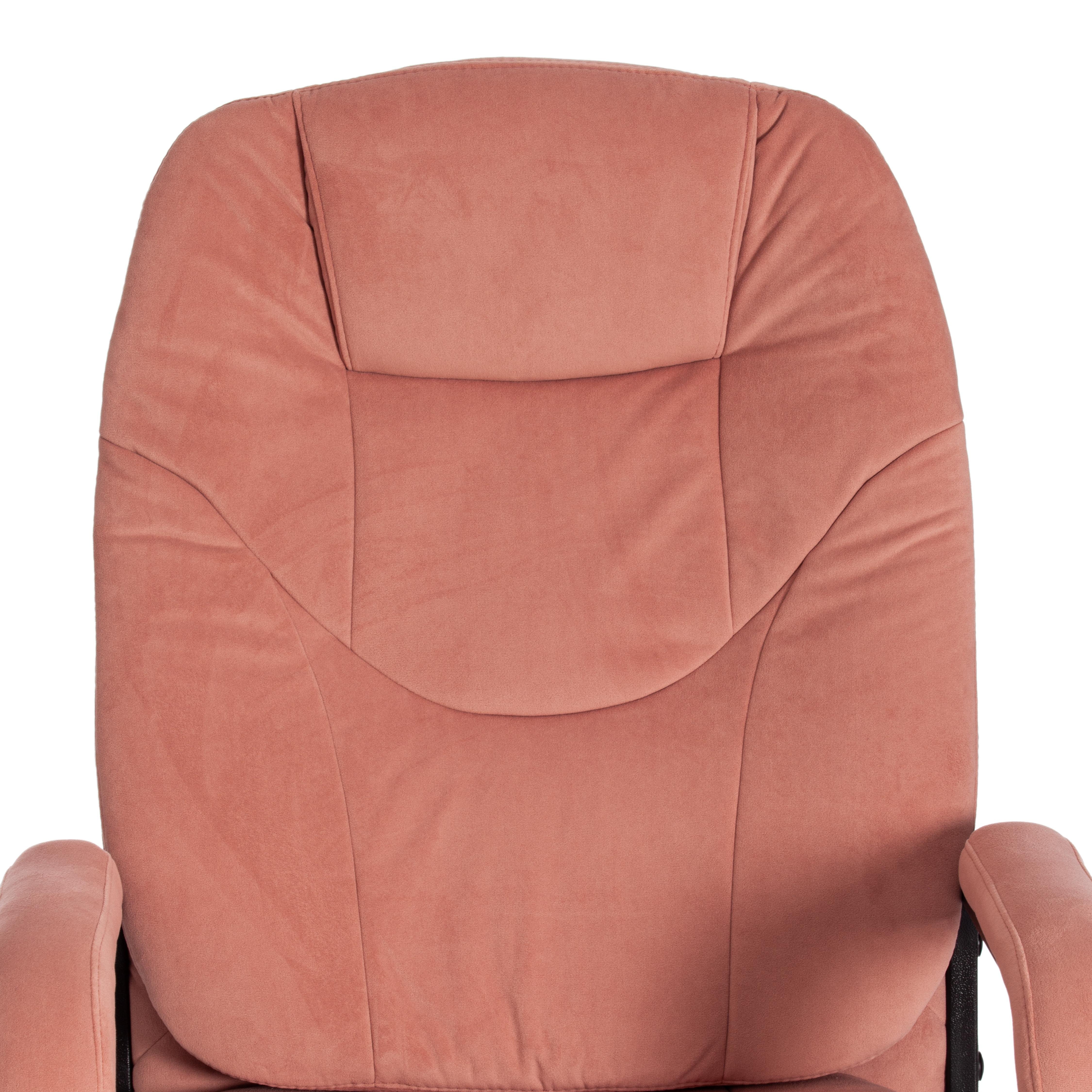 Компьютерное кресло TETCHAIR Комфорт Лт флок розовый - фото 8