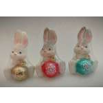 Свеча "Кролик с шариком"