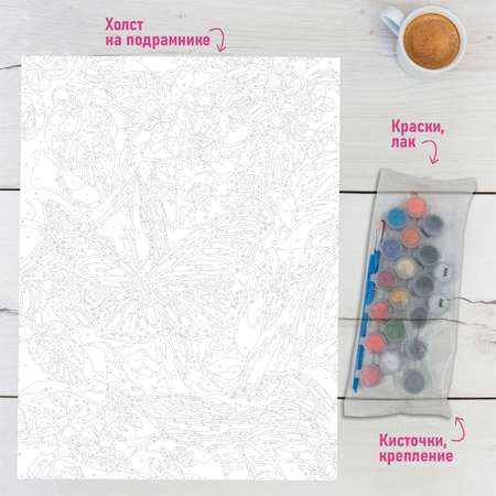 Картина по номерам Attivio Бабочка
