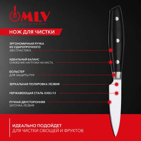 Нож для чистки Moulin Villa AIMI 8,75 см