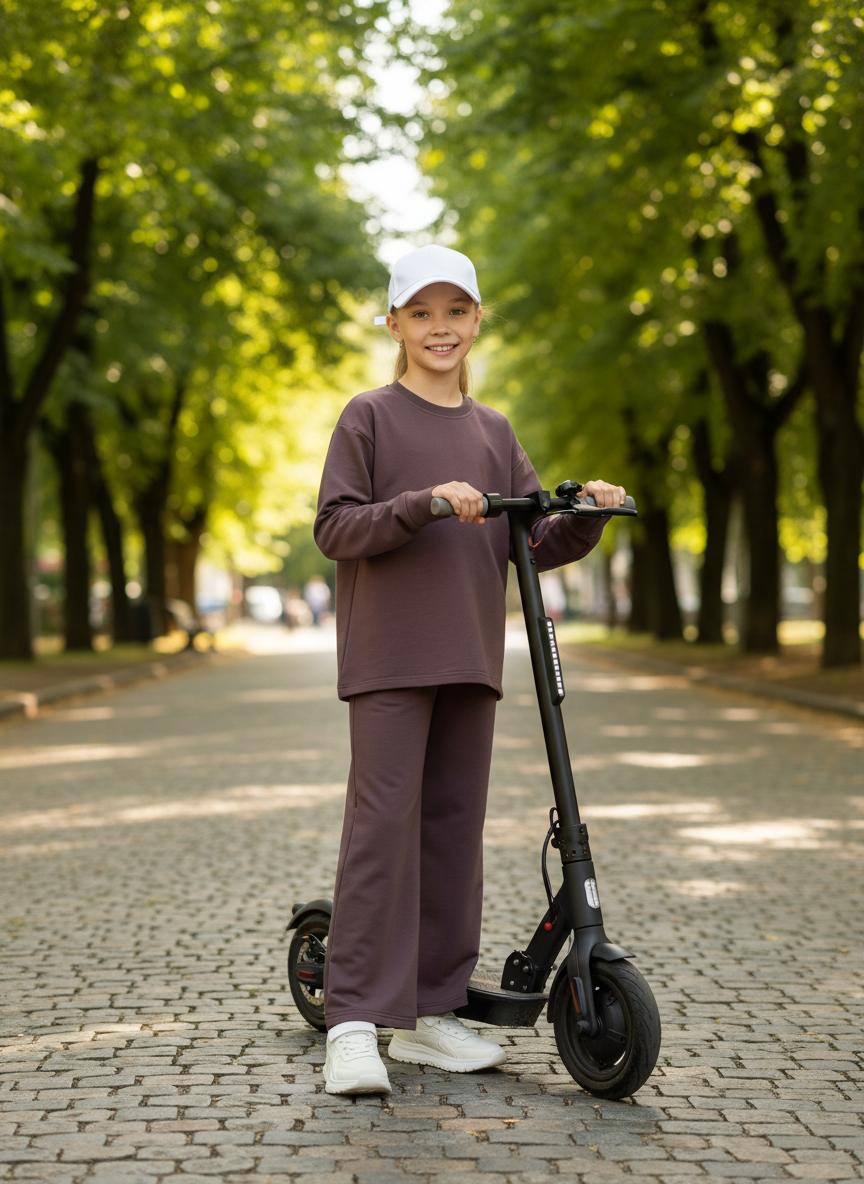 Костюм Утенок 7065 слива - фото 3