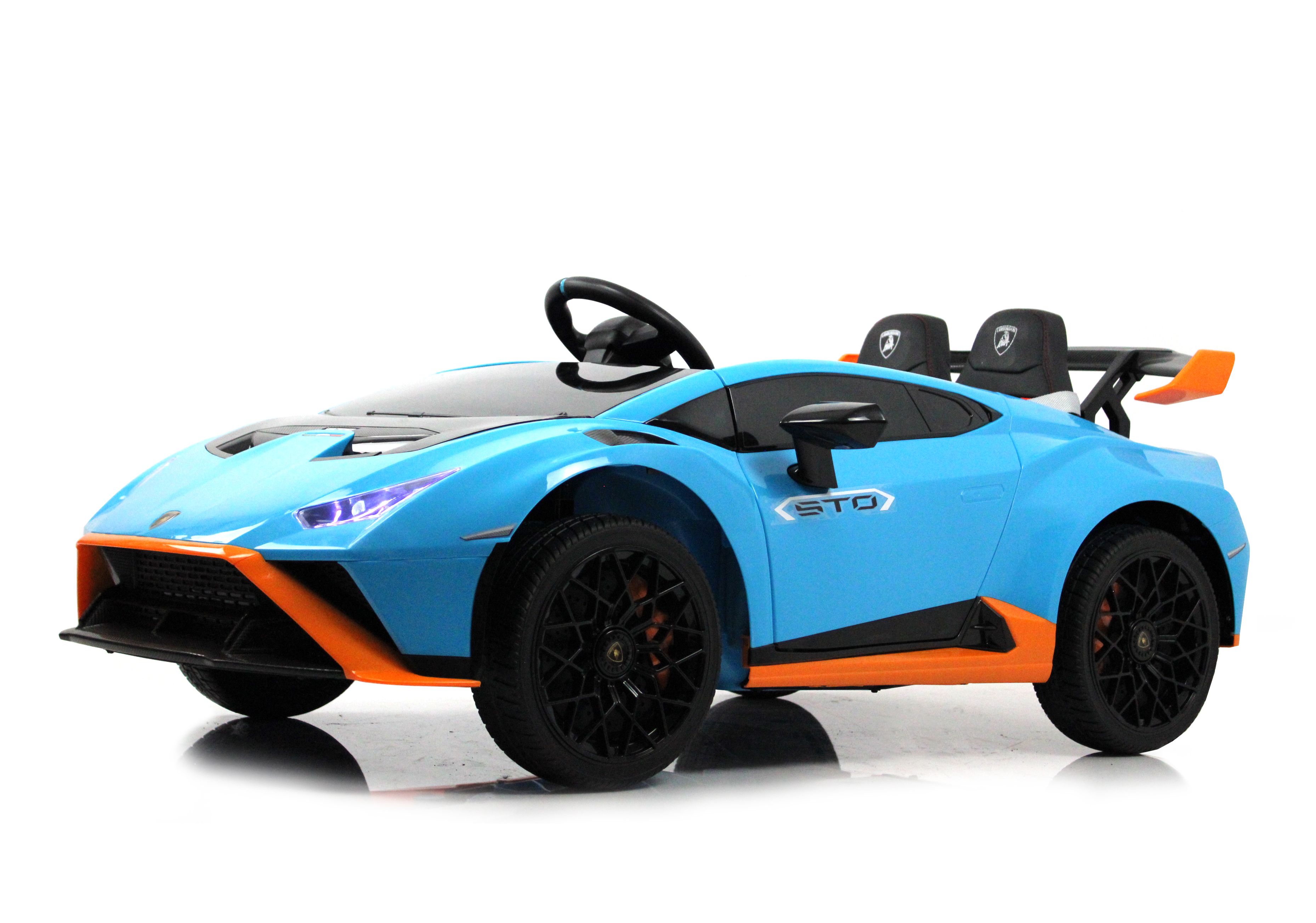 Электромобиль RIVERTOYS Lamborghini E888EE-BLUE С пультом ДУ - фото 27