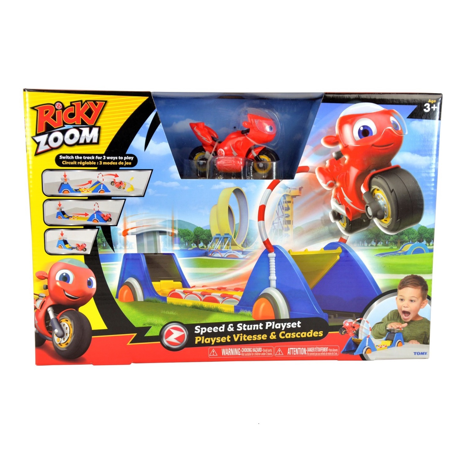 Игровой набор Ricky Zoom Скоростная трасса Рикки 37069 - фото 2