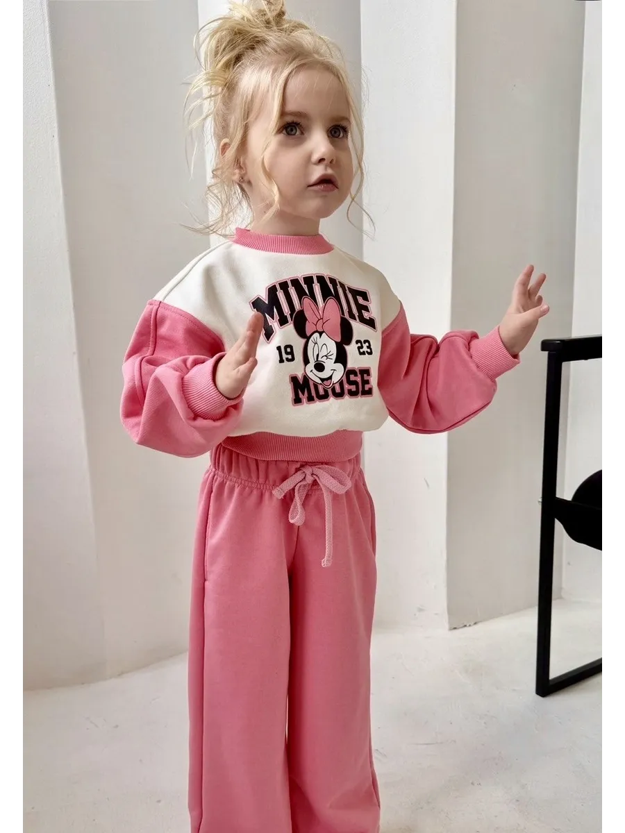 Костюм Minilik костюм фут. розовый - фото 7