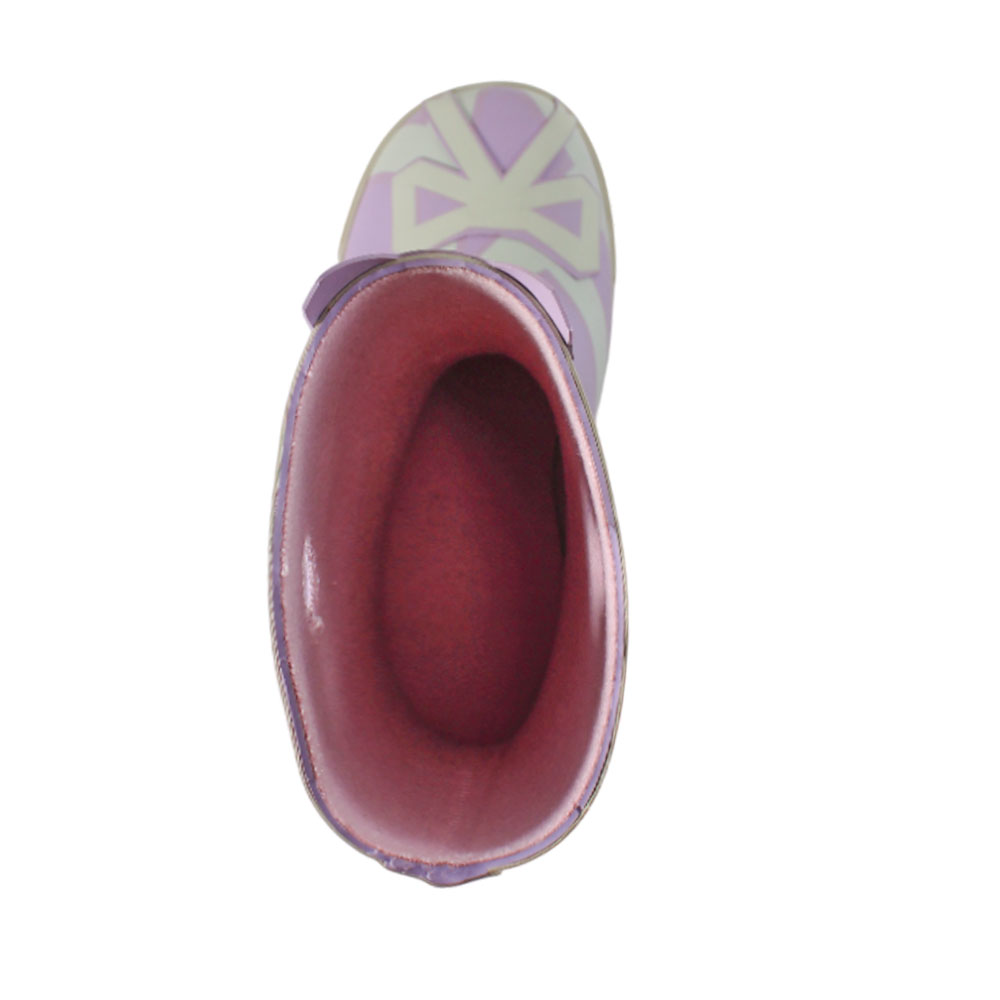 Сапоги резиновые Europen 401488-СВ EUROPEN Сапоги резин для девочки,сиренево-белый - фото 3