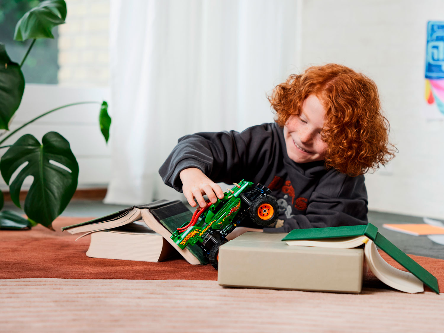 Конструктор LEGO Technic Внедорожник монстр-трак Дракон блочный - фото 6