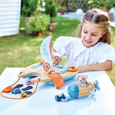 Игровой набор Hape Эко-катамаран