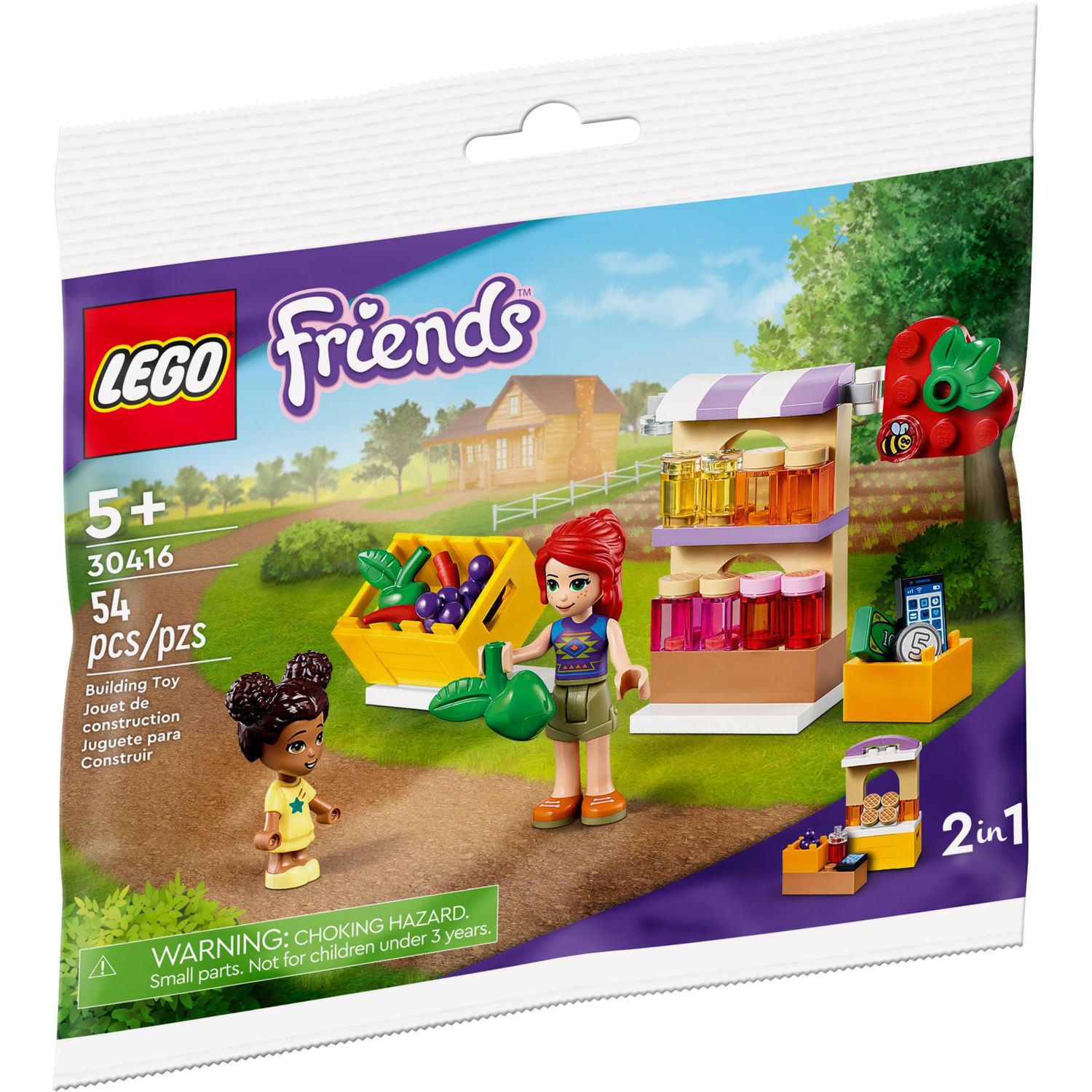 Конструктор LEGO Friends Торговый прилавок 54 дет. - фото 1