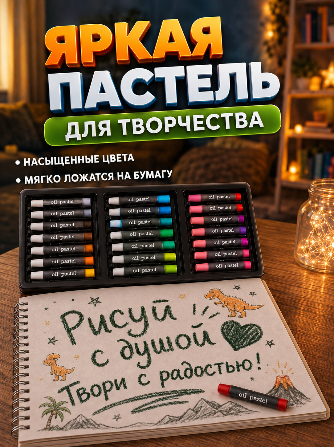 Набор для рисования LABI творчество 147 шт. - фото 5