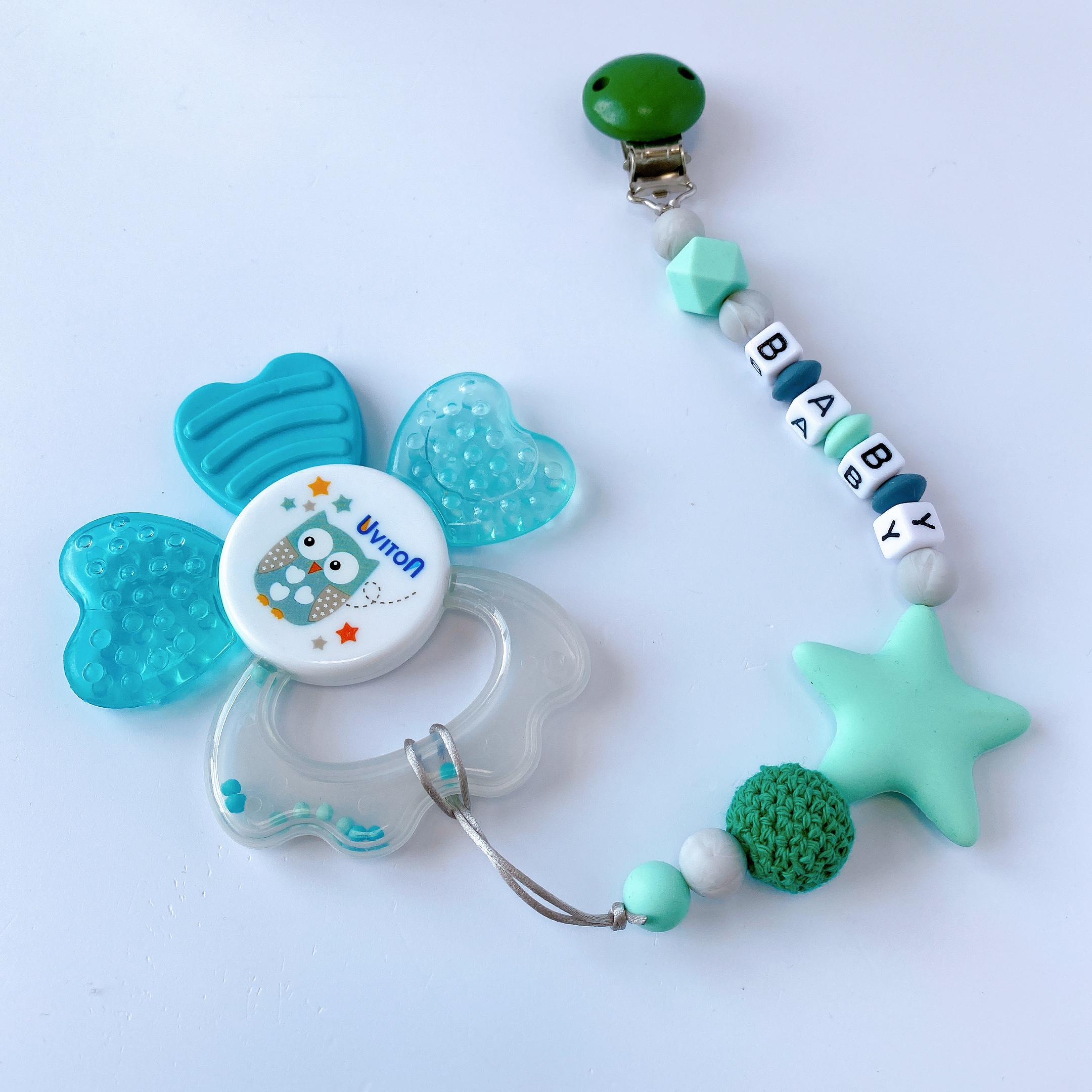 Клипса для пустышки Uviton в ассортименте - фото 17