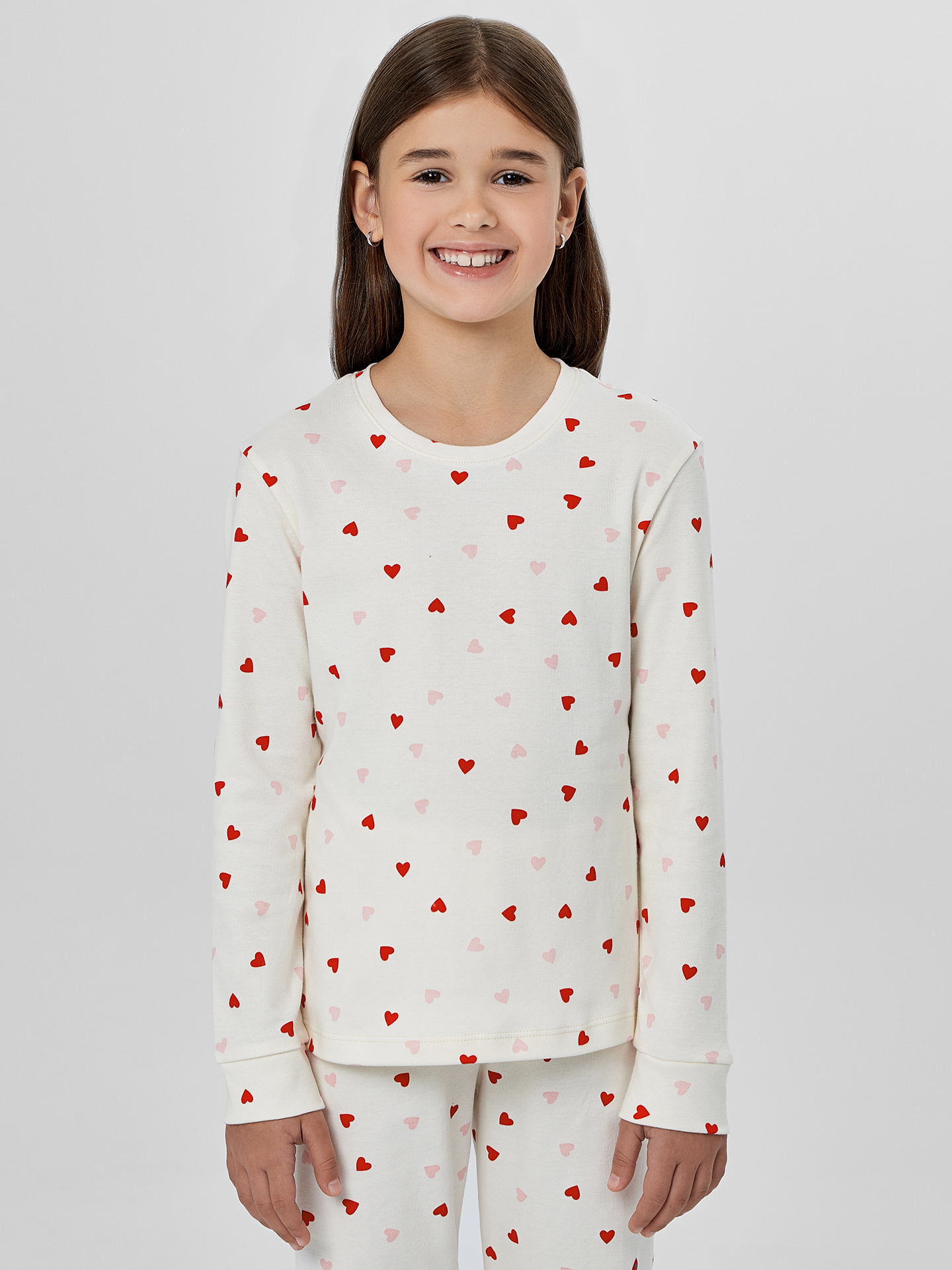 Пижама Mark Formelle (Марк Формэль) 567743/сердечки на молоке - фото 3