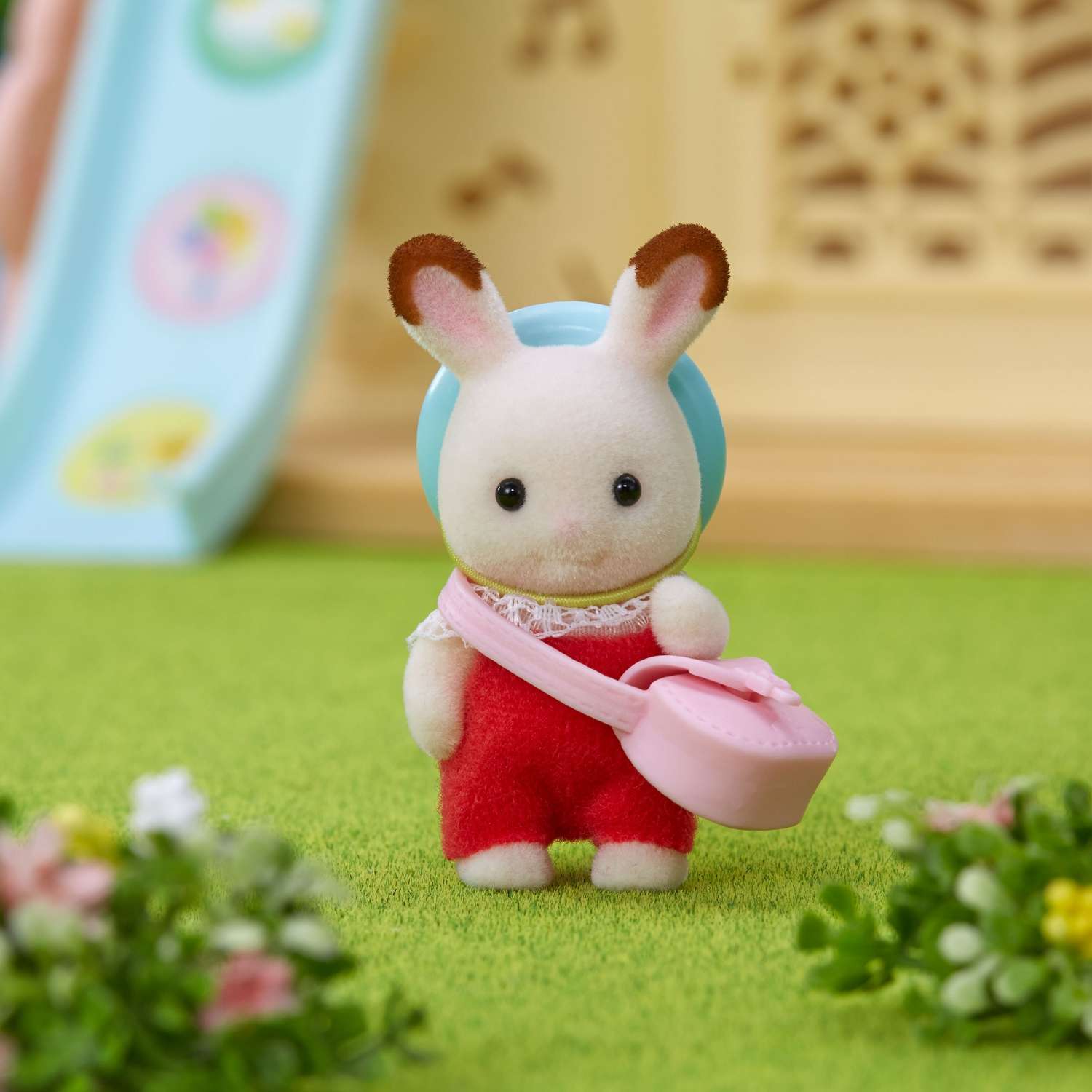 Фигурка Sylvanian Families Малыш шоколадный кролик - фото 3
