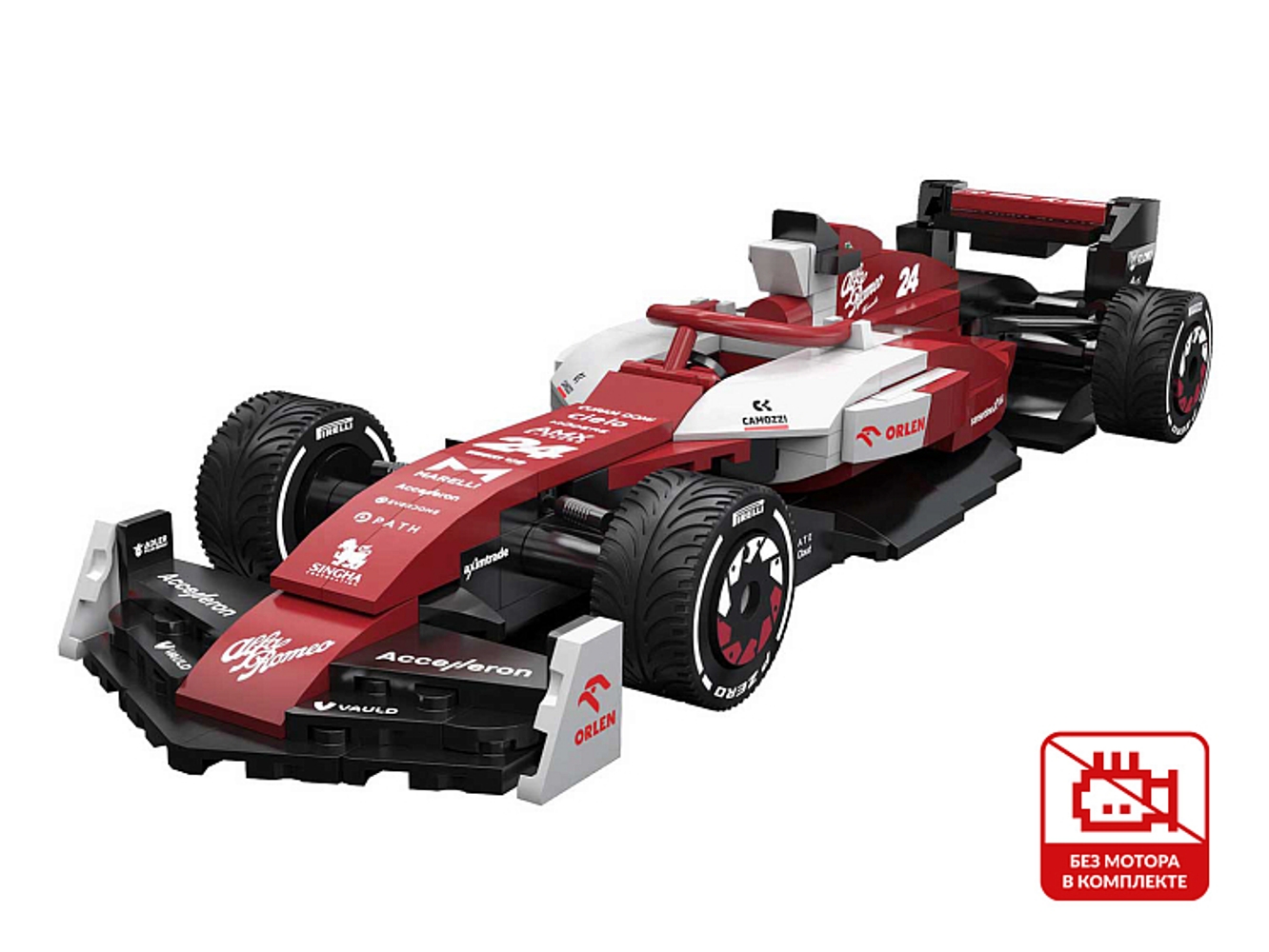 Конструктор CaDa Болид Alfa Romeo F1 271 дет. - фото 5