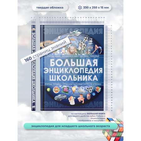 Книга Харвест Книга для детей развивающая Большая энциклопедия школьника. Подарок ребенку