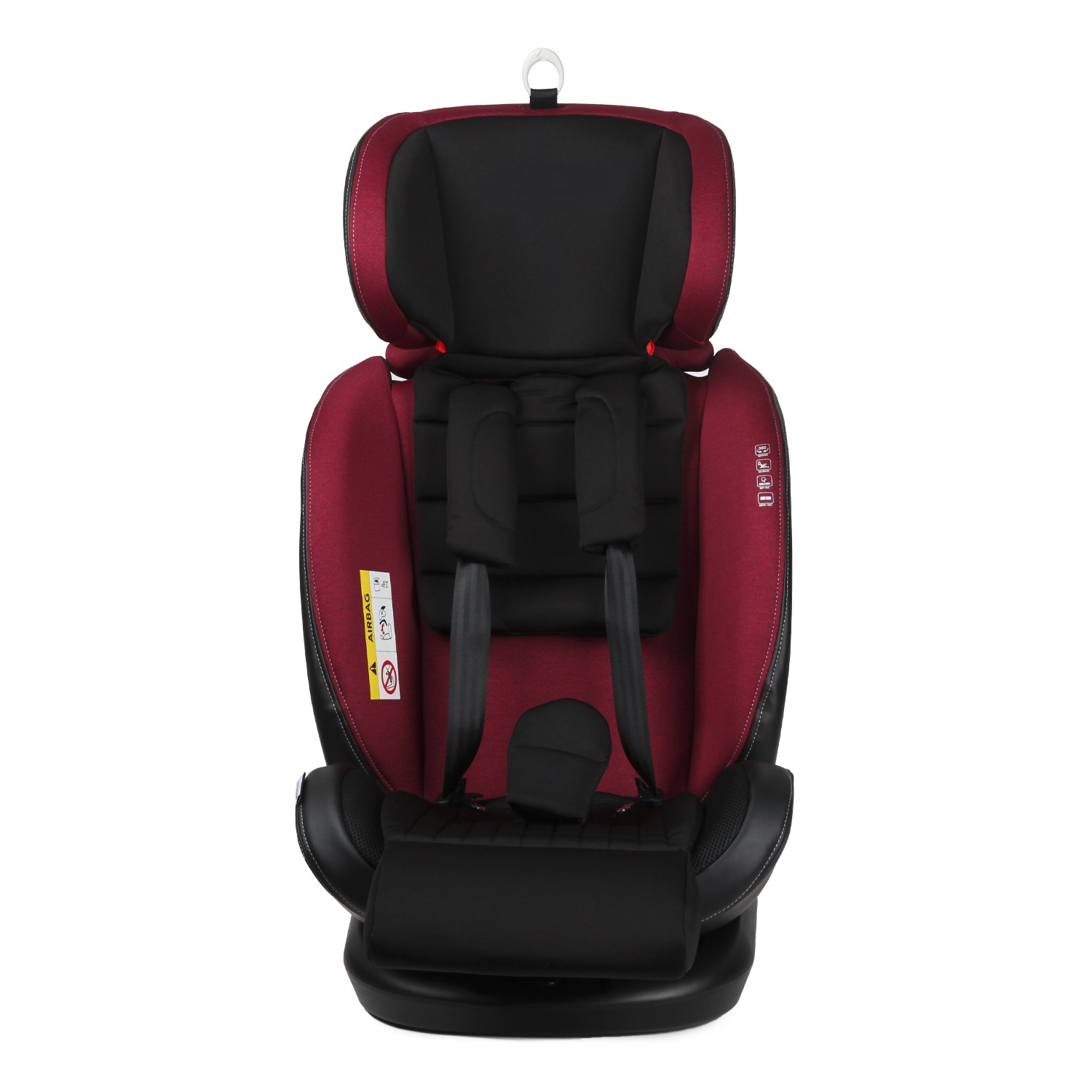 Автокресло BabyGo Multi-Stage New Isofix 0+/1/2/3 (0-36 кг) красный - фото 5