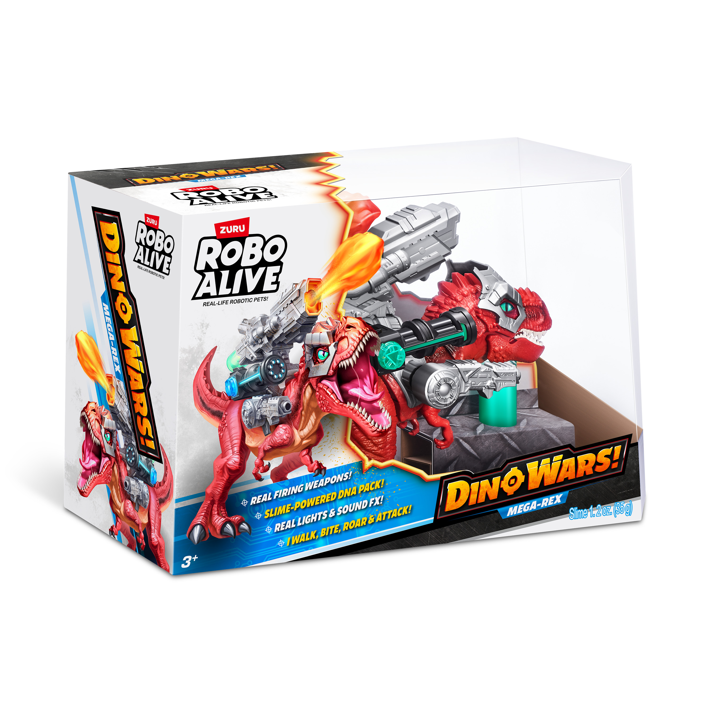 Фигурка Zuru ROBO ALIVE Гигантский Боевой Ти-рекс - фото 12