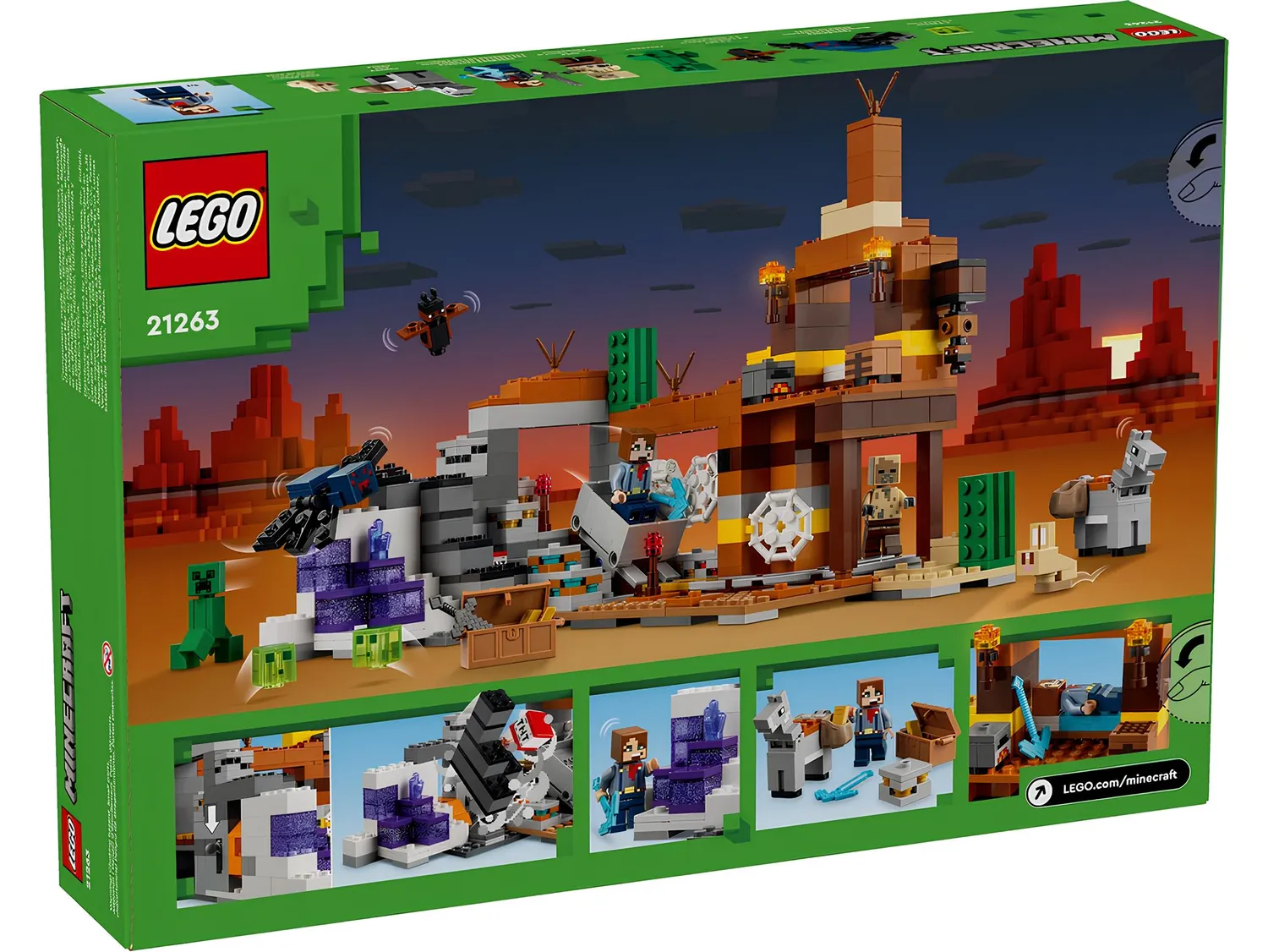Конструктор LEGO Minecraft 21263 538 дет. - фото 2