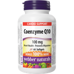 БАД Webber naturals Коэнзим Q10 100 мг 646 мг 60 капс.