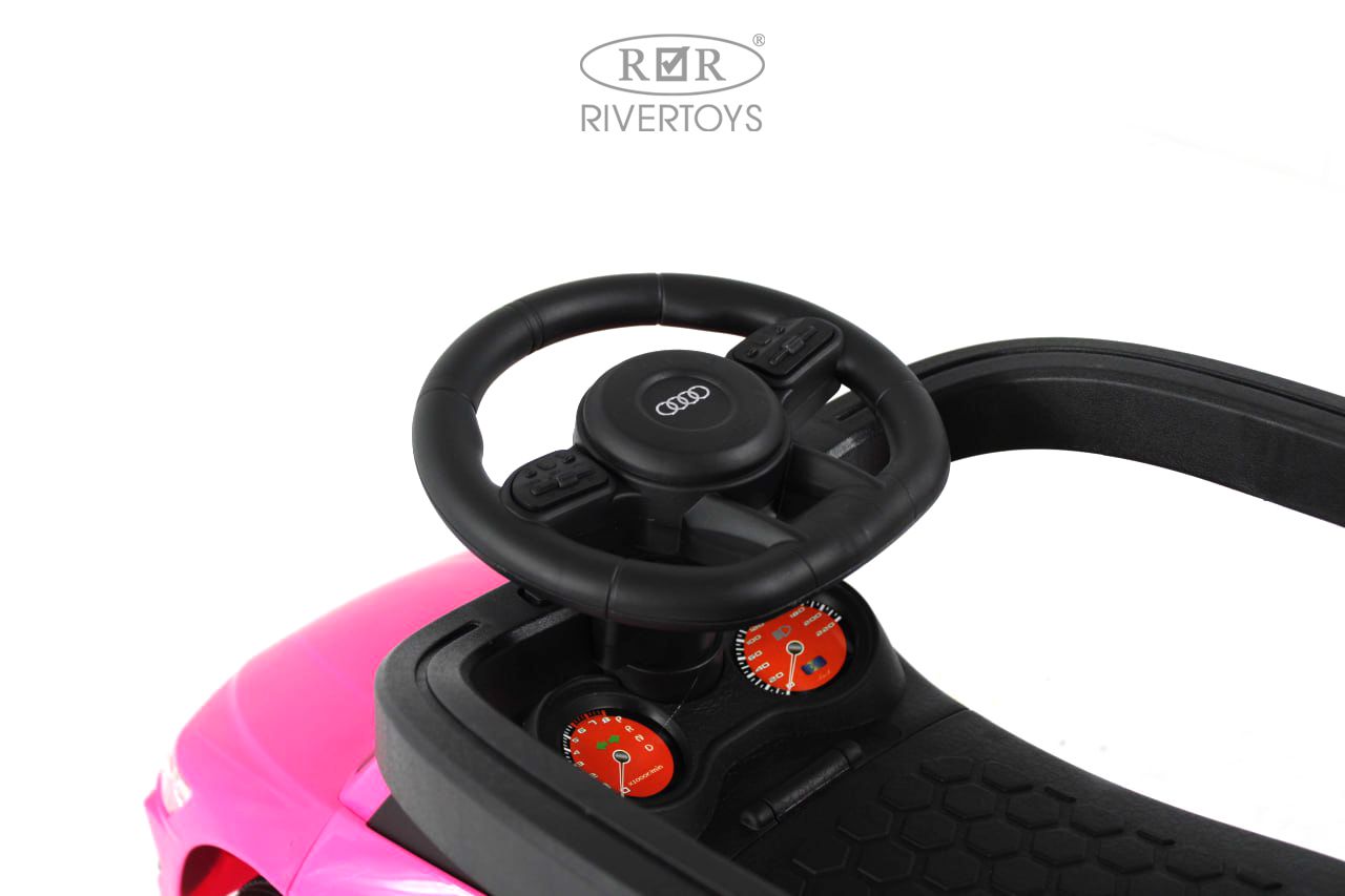 Каталка RIVERTOYS Z005ZZ-A-PINK розовый - фото 11