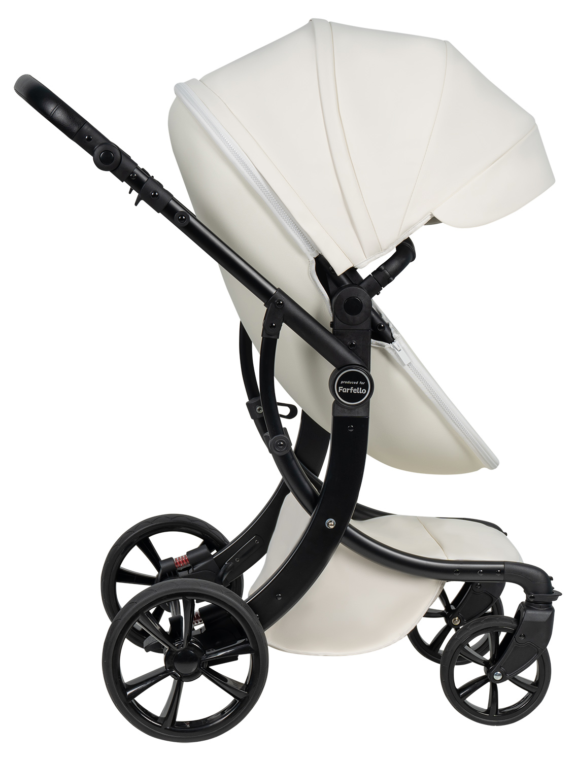 Коляска трансформер Aimile Spring белый - фото 12