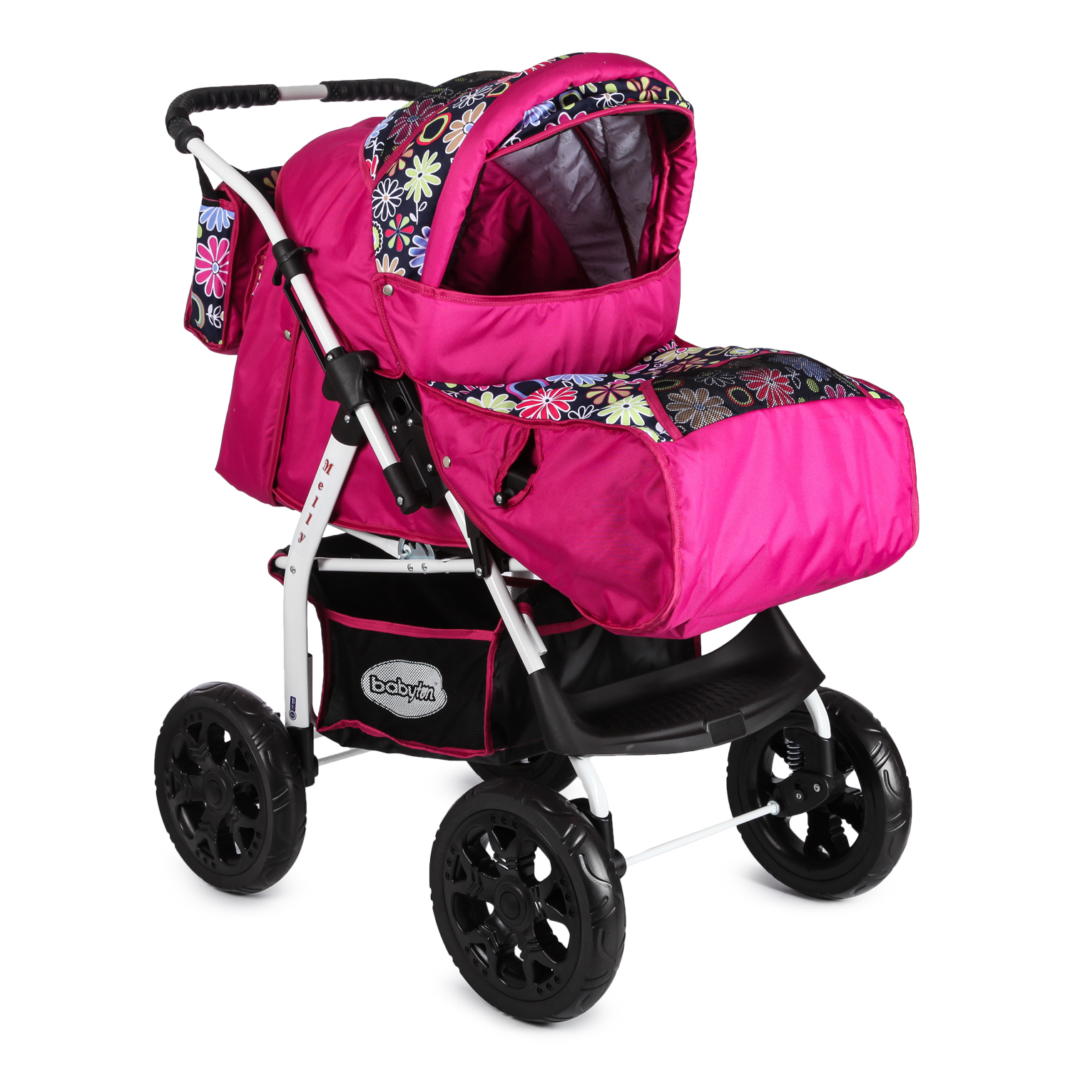 Коляска трансформер Babyton Melly Pink - фото 2