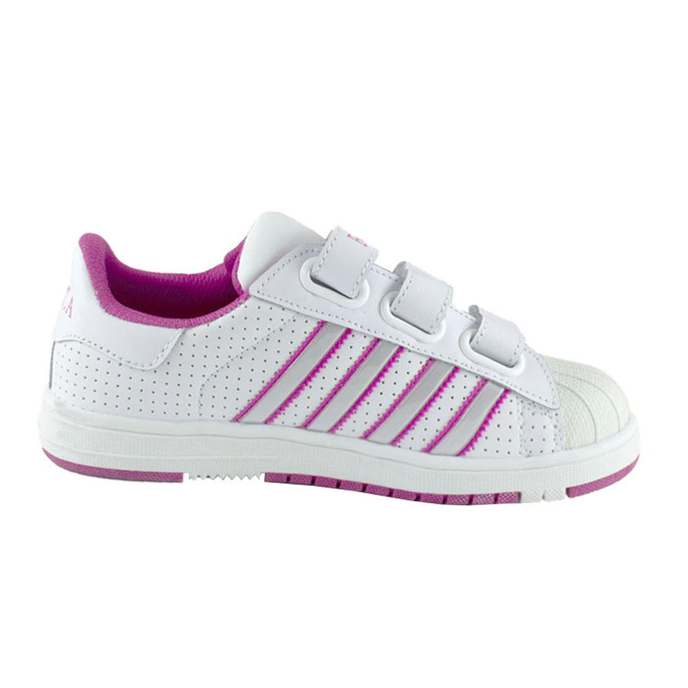 Кеды BEST.A 6210-OV BEST.A Кроссовки для девочки,бело-розовый - фото 2