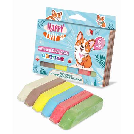 Мел сухой ND PLAY 6 шт.