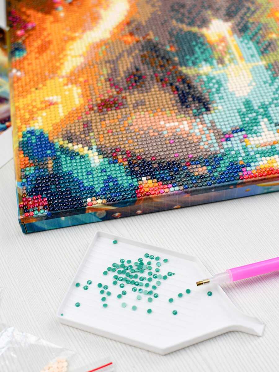 Алмазная мозаика Феникс + - фото 6