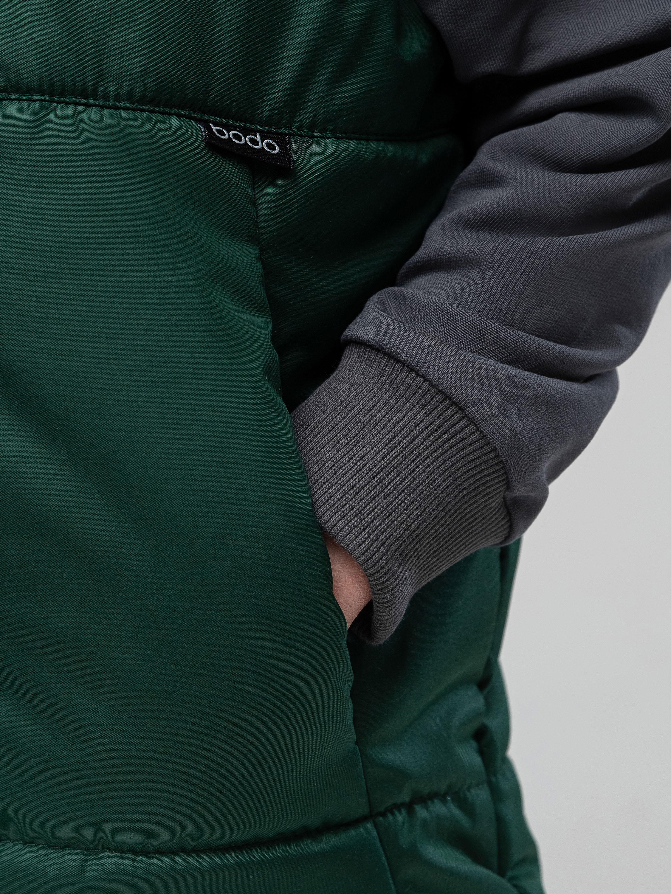 Жилет Bodo 14-68МU_темно-зеленый - фото 8