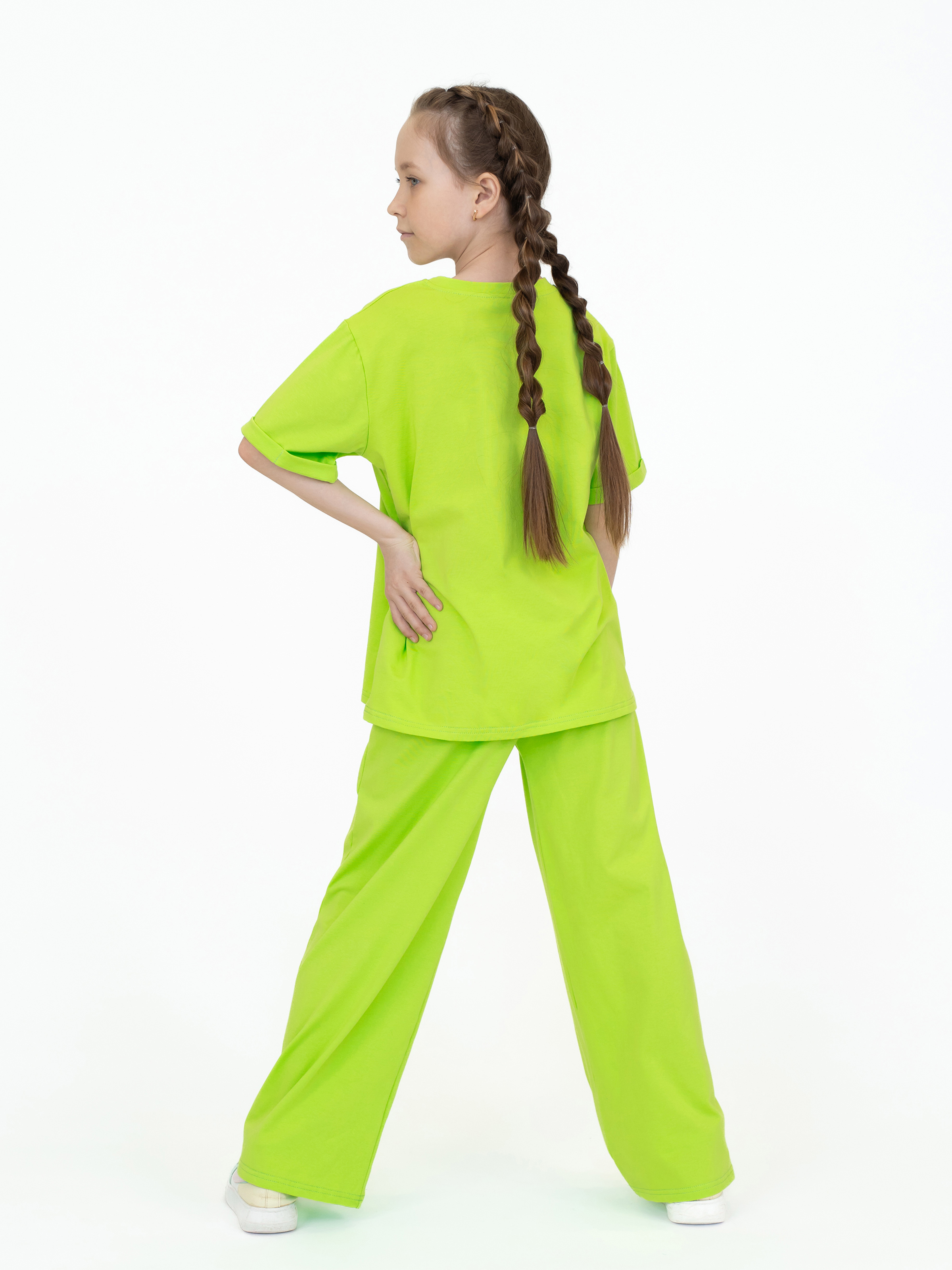 Футболка и брюки ULTRA 7060-Ул салат - фото 20