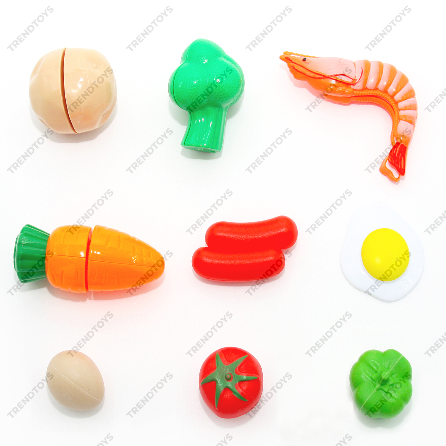 Игрушка TrendToys чайник, посуда, продукты 42 предм. - фото 13