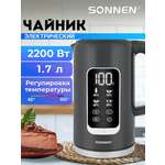 Чайник электрический Sonnen 1,7 л с терморегулятором и дисплеем