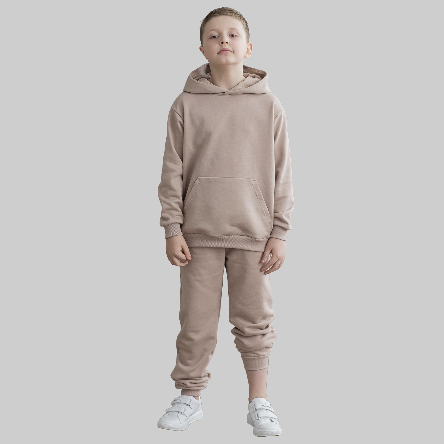 Спортивный костюм Агапэ 8001-1_бежевый - фото 1