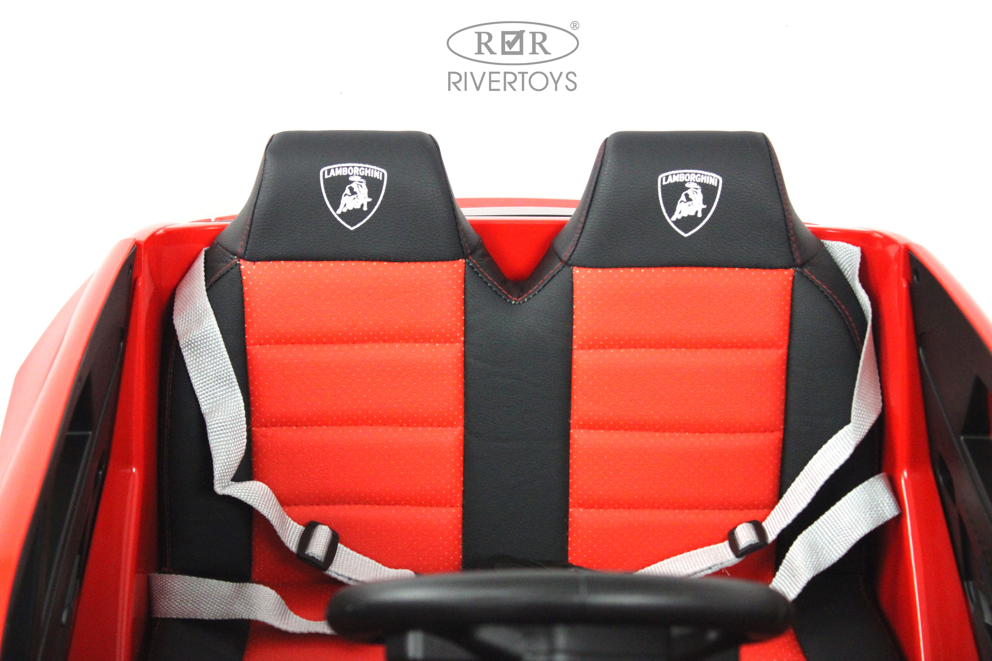 Электромобиль RIVERTOYS E777EE-RED С пультом ДУ - фото 20