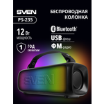 Колонка bluetooth SVEN PS-235
