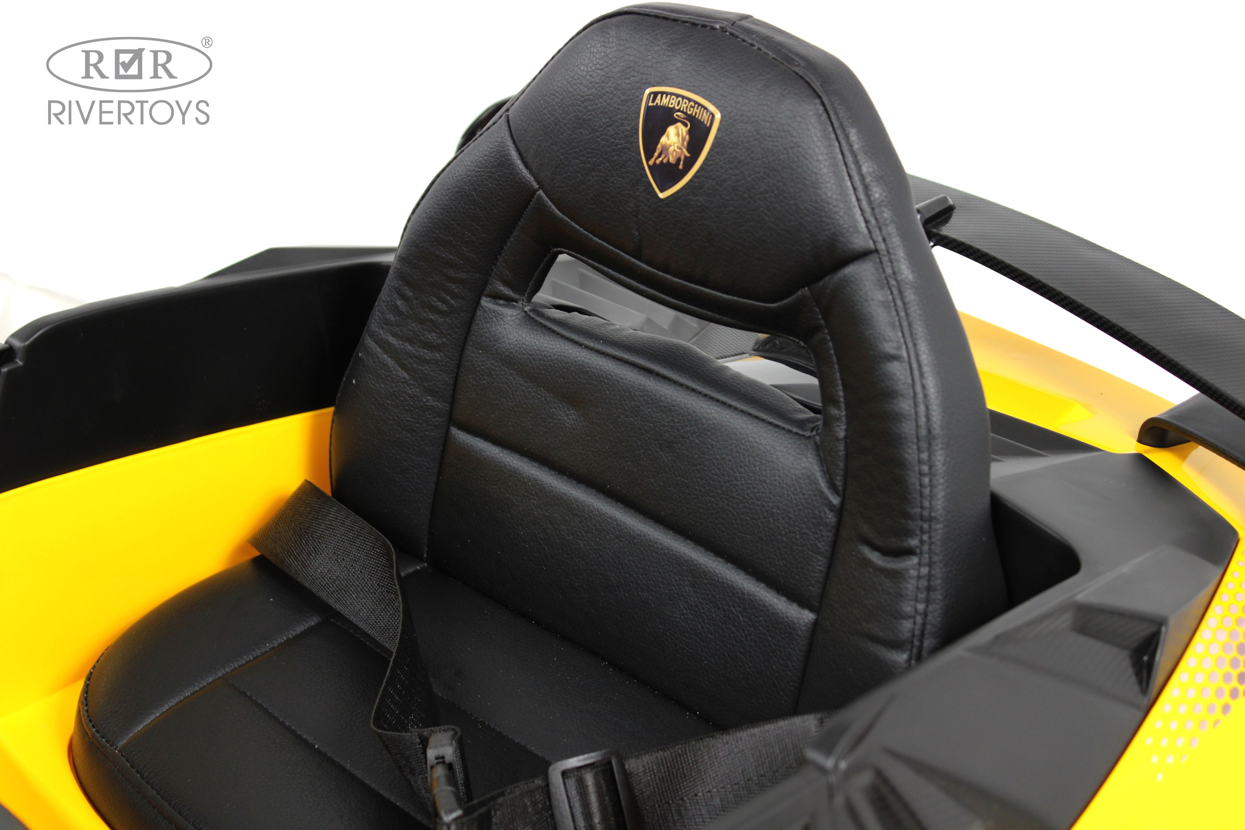 Электромобиль RIVERTOYS K888PX-YELLOW С пультом ДУ - фото 13