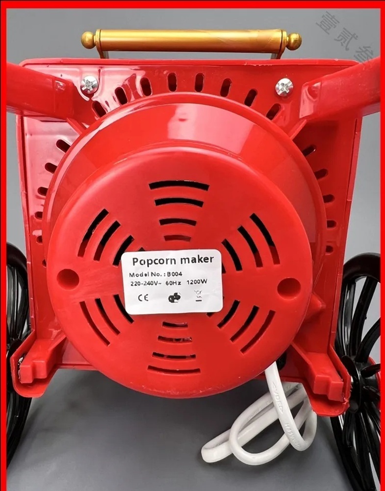 Попкорница CASTLELADY большая домашняя электрическая - фото 12