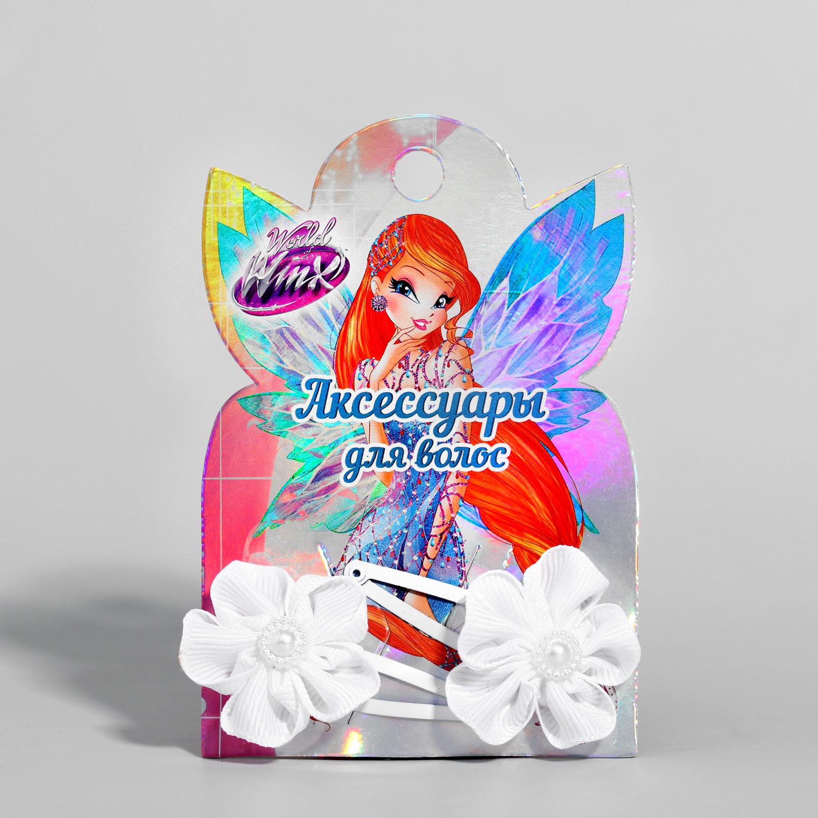 Набор заколок WINX для волос с цветком 2 шт Winx 1445828 - фото 2