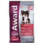 Корм для взрослых собак мелких пород AWARD Special Care Toy Breed Support со свежим мясом ягненка сухой 1.5кг