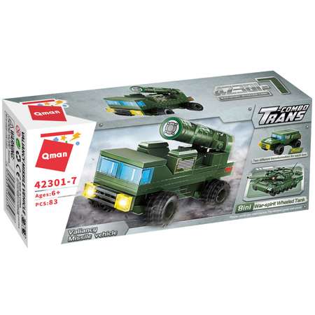 Конструктор QMAN Trans-combo сборная игровая модель