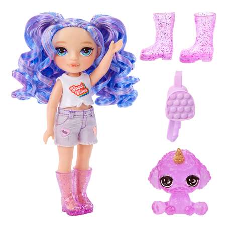 Кукла модельная Rainbow High Littles Аметист высота 15 см