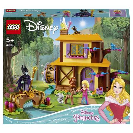 Конструктор LEGO Disney Princess Лесной домик Спящей красавицы блочный