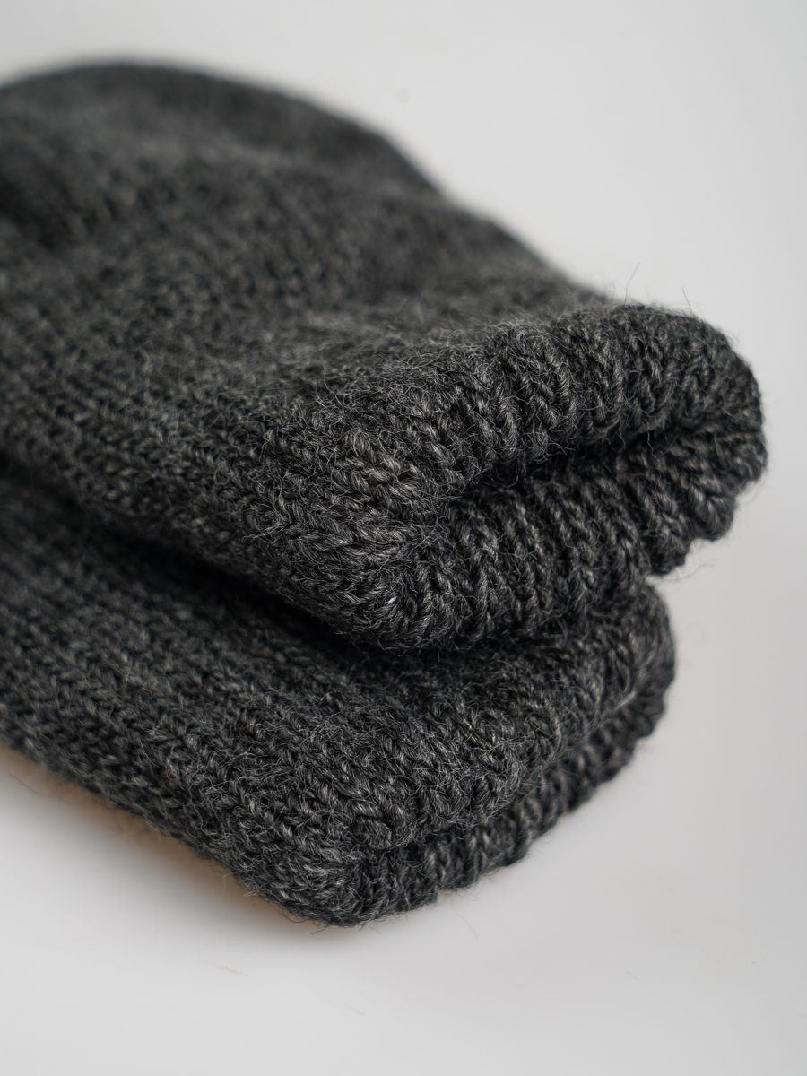 Варежки 2 пары ПриКиндер U-W_232826 Цвет: Черный/графит - фото 7