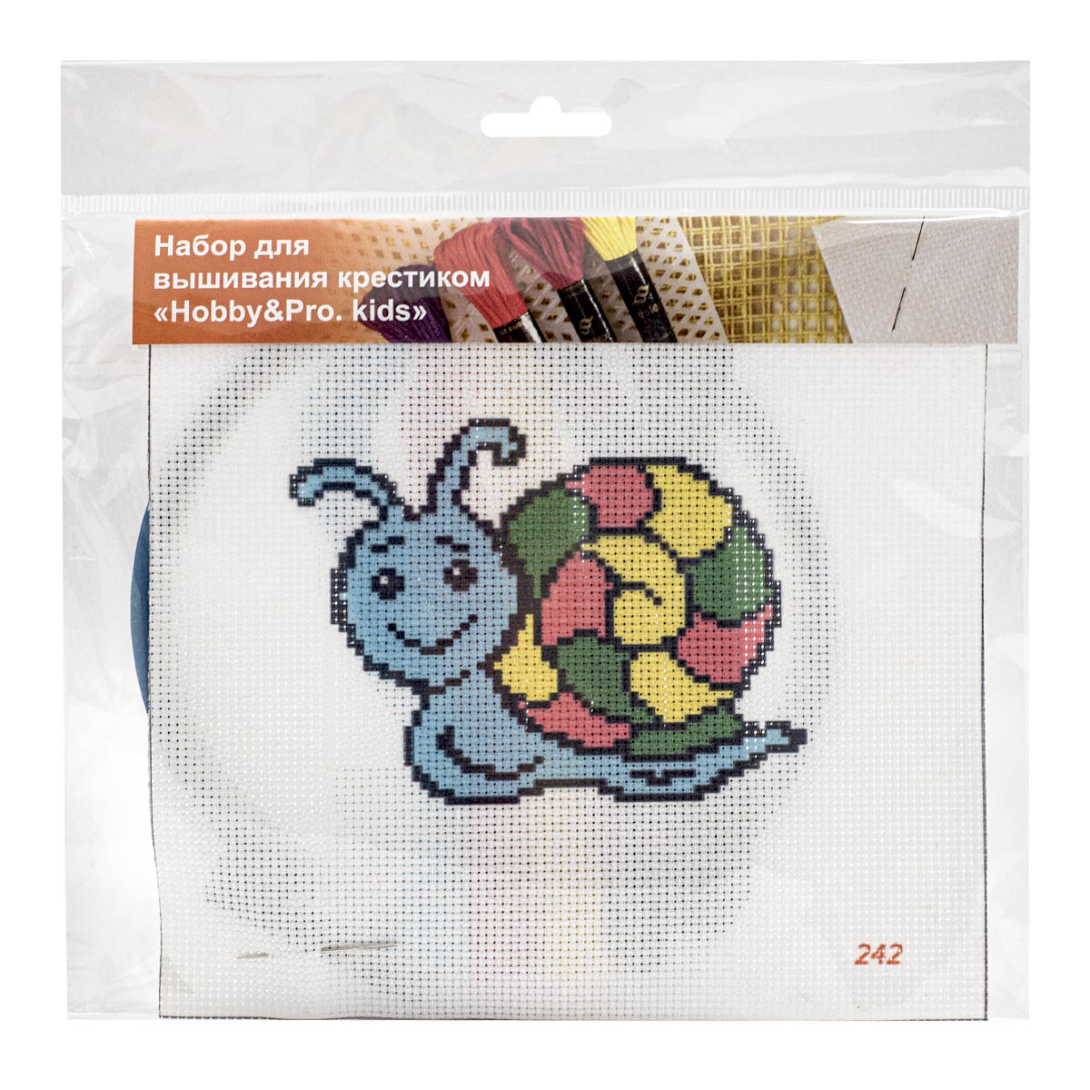 Набор для творчества Hobby Pro вышивание Улиточка - фото 4
