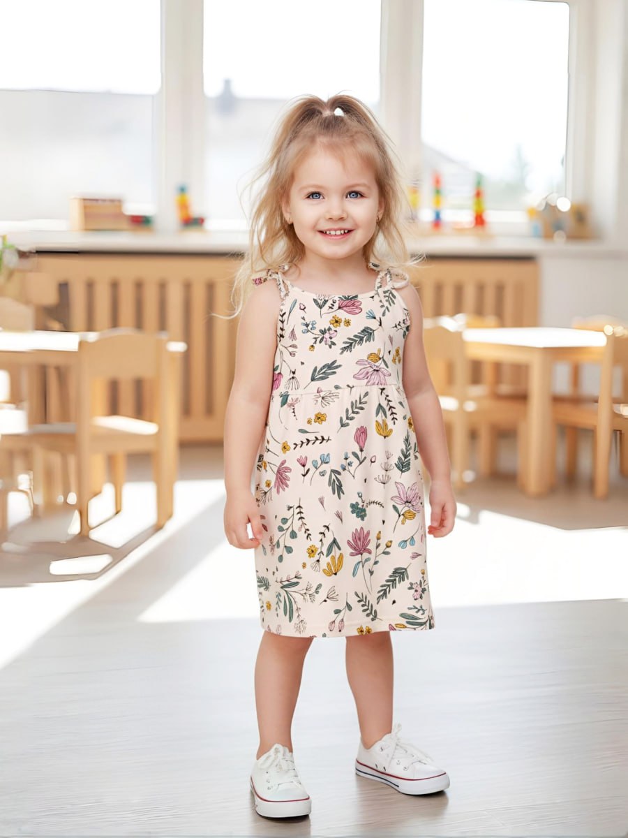 Сарафан VEDDI 534к-2024-экрю/цветочный сад - фото 9