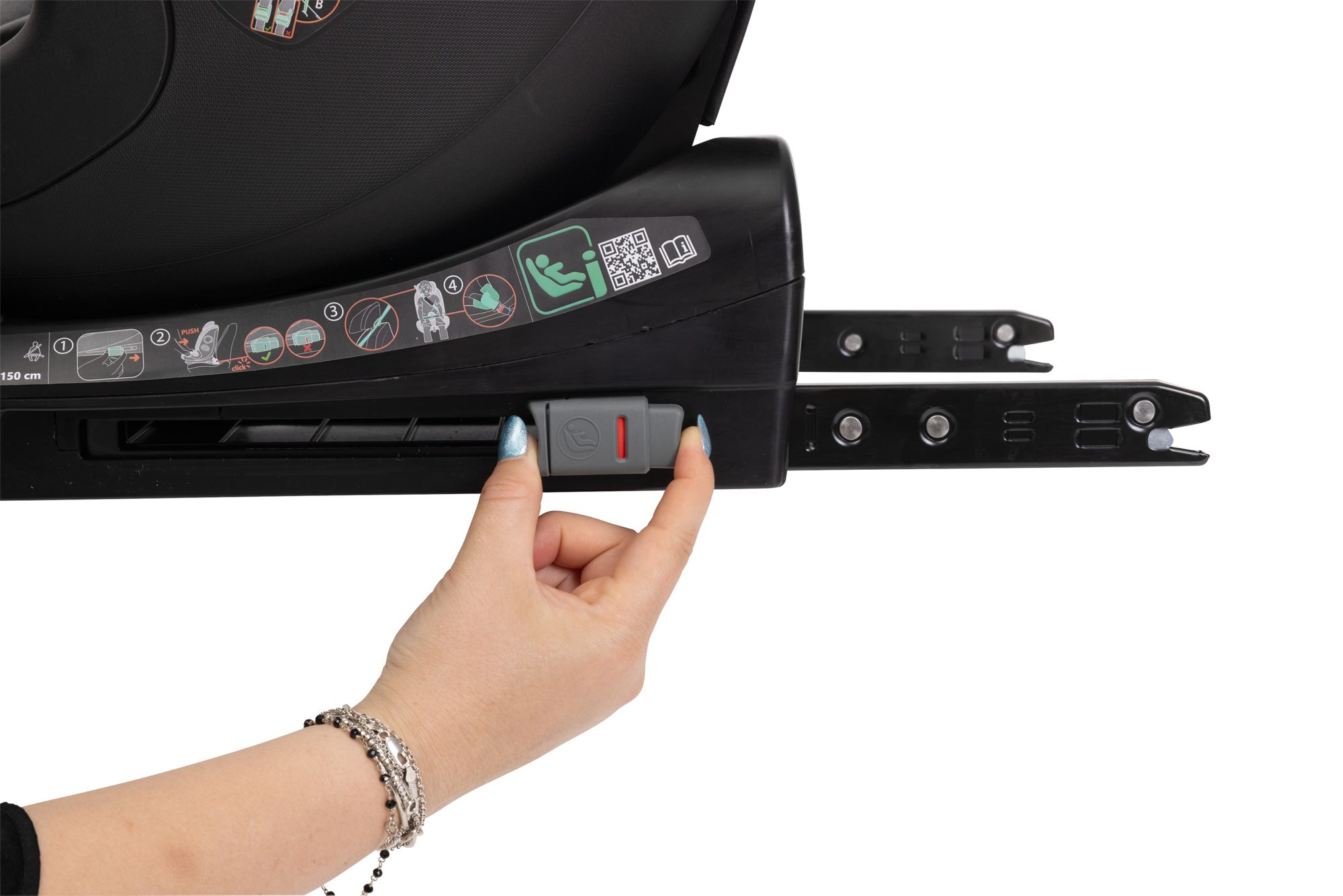 Автокресло Chicco Isofix 1/2/3 (9-36 кг) серый - фото 20