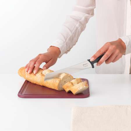 Нож для хлеба Brabantia Tasty+ темно-серый