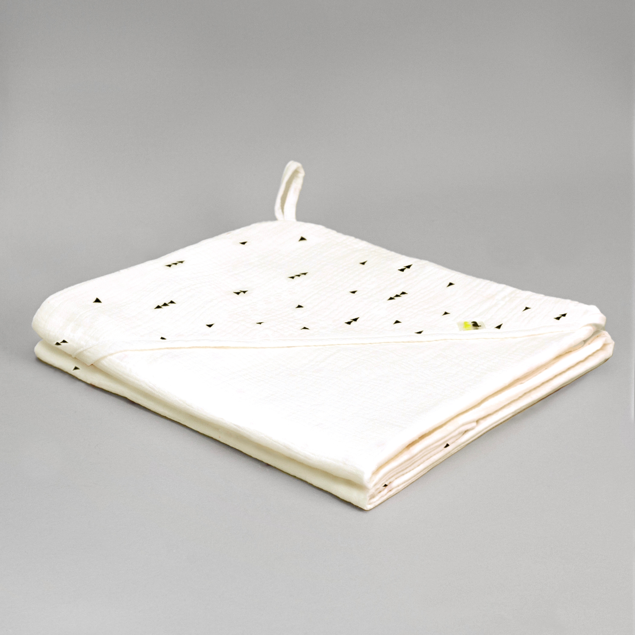 Полотенце уголок Фабрика Бамбук с капюшоном (уголком) 98 x 98 см - фото 1