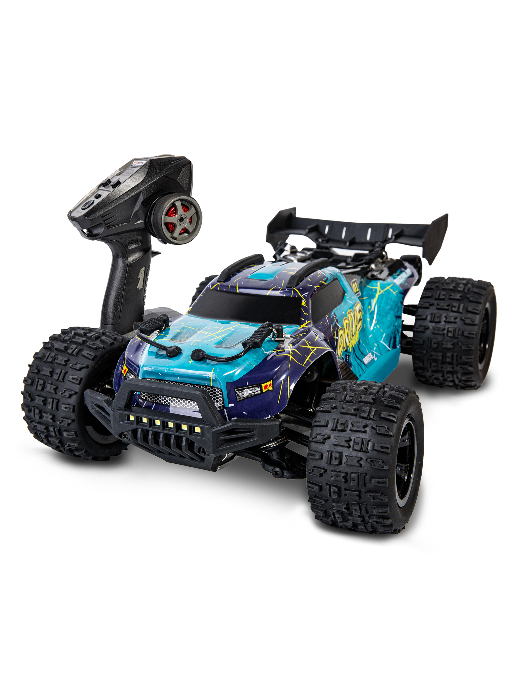 Автомобиль РУ BAZUMI 70км/ч высокоскоростная 1:16 - фото 1